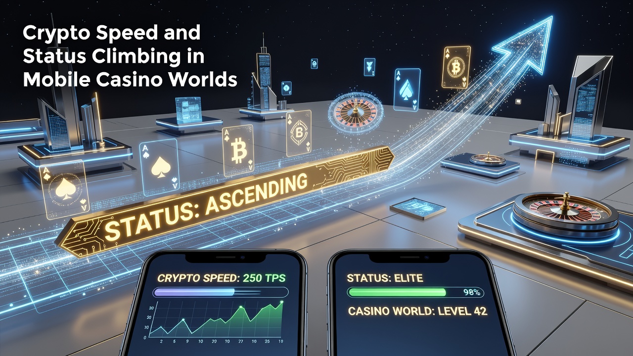 Smartphone screen showing live loyalty tier advancement after a crypto deposit