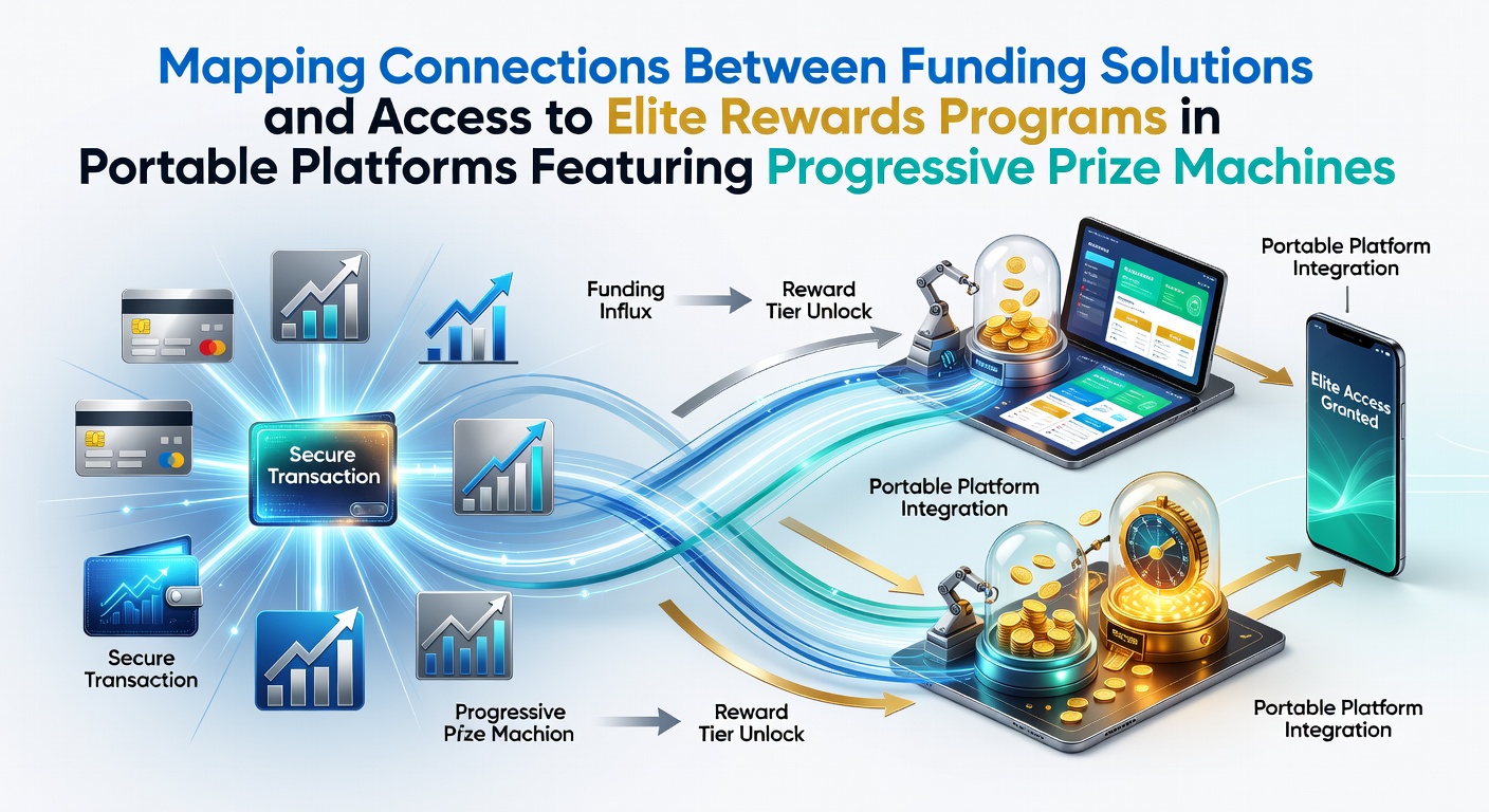Diagram showing links between mobile payment systems and VIP reward tiers on progressive jackpot platforms
