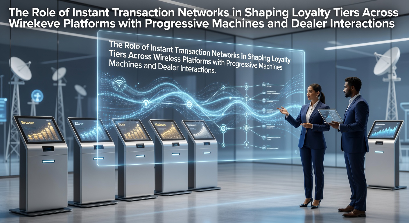 Wireless casino platforms showing instant transactions and progressive slot interfaces on mobile devices